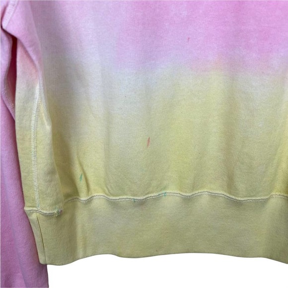 Lot, Stock & Barrel Dip Dyed Crewneck Sweatshirt Size Large - Picture 4 of 13